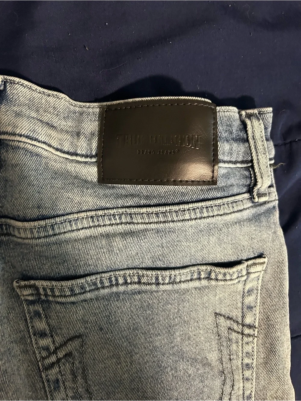True Religion Light Blue Slim Jeans